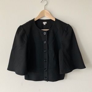 CACHE black button front bolero